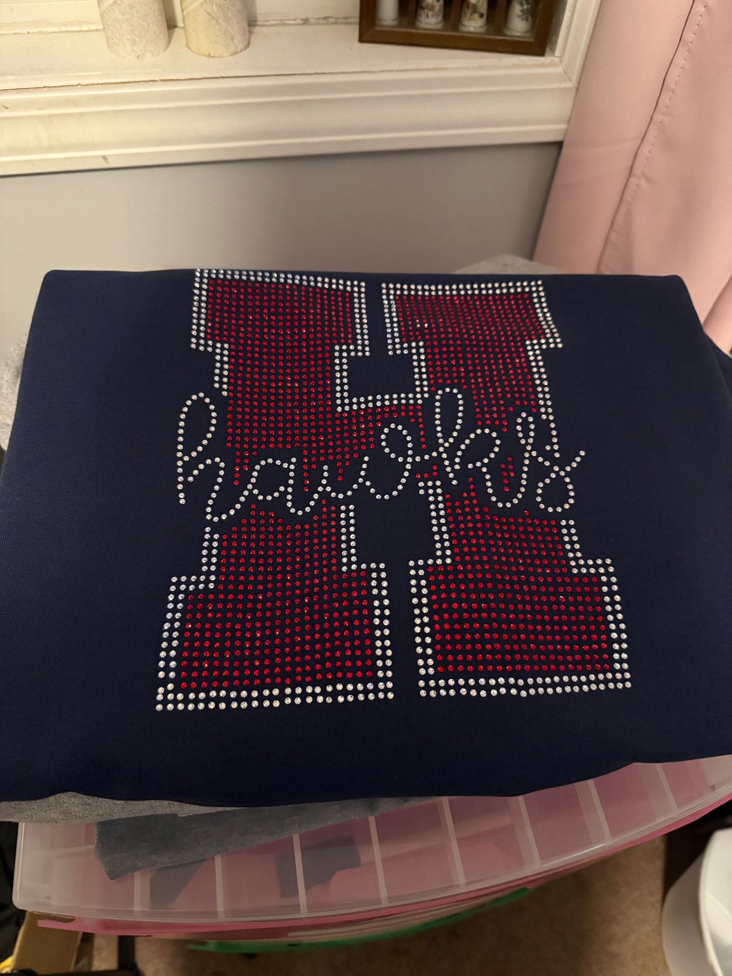 H Hawks Rhinestone