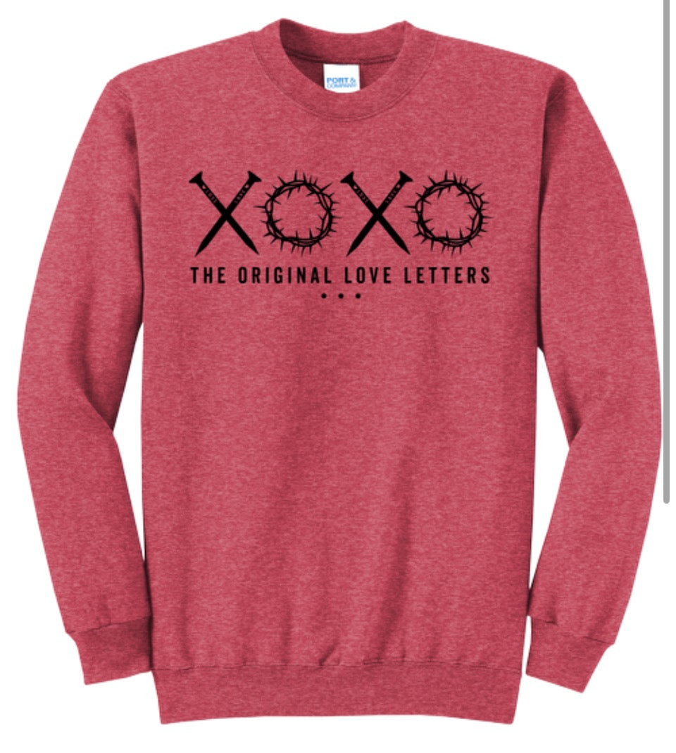 XOXO Red Sweatshirts